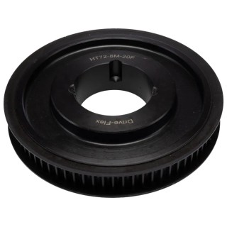 RS PRO Timing Belt Pulley Cast Iron 28 mm Belt Width 8 mm Pitch 72 Tooth HTD PULLEY 8X20X72