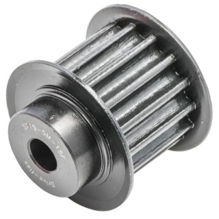 RS PRO Steel Timing Belt Pulley 15 Tooth 15 mm Wide 5 mm Pitch PB PULLEY 5M-15MM 15T