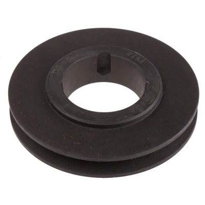 RS PRO Pulley Cast Iron, Steel Bore Diameter 42mm Compatible with SPA/A Belts SPA/A PULLEY 125 X 1