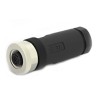 TE Connectivity Industrial Circular Connector, 8 Contacts, M12 Cable Plug, Female, IP67, T4110002081-000