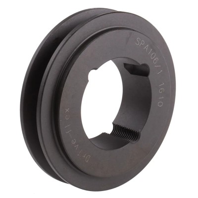 RS PRO Pulley Cast Iron, Steel Bore Diameter 42mm SPA/A PULLEY 106 X 1
