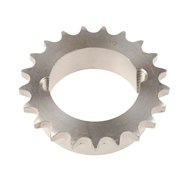 RS PRO Steel 21 Tooth Taper Bush Sprocket 08 B-1, Pitch Diameter 85.22mm, Width 25mm, Model 184-454