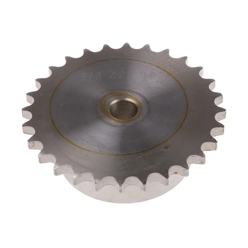 RS PRO 28 Tooth Pilot Bore Steel Sprocket 06 B-1, Bore Diameter 9.53mm, Pitch Diameter 85.07mm, Width 40mm Model 184-381
