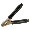 Mueller Electric Black Crocodile Clip Stainless Steel Contact 400A Insulated BU-41C-0