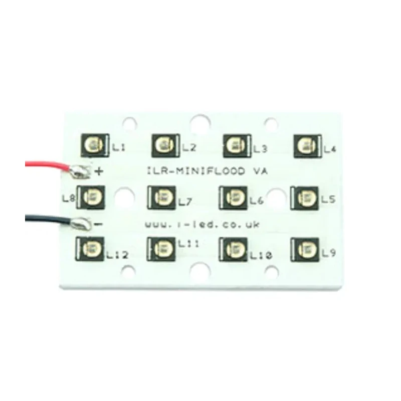 Intelligent LED Solutions IR LED Surface Package 850 nm 16,080 mW Radiant Intensity 12 LEDs ILR-IO12-85SL-SC211-WIR200.