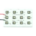 Intelligent LED Solutions IR LED 940 nm Surface Mount 12 LEDs Rectangular Lens ILR-IO12-94SL-SC201-WIR200.