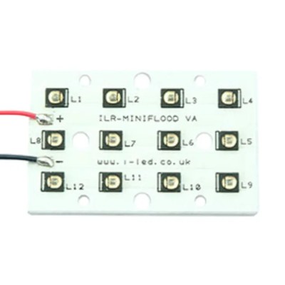 Intelligent LED Solutions IR LED 940 nm Surface Mount 12 LEDs Rectangular Lens ILR-IO12-94SL-SC201-WIR200.