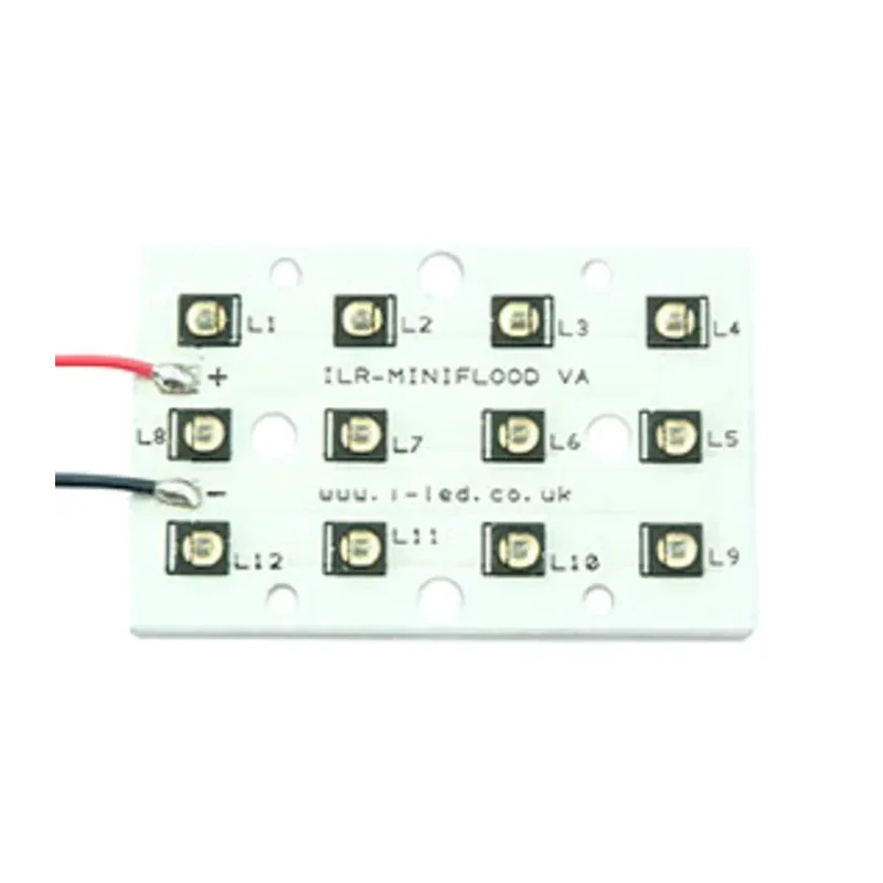 Intelligent LED Solutions IR LED 940 nm Surface Mount 12 LEDs Rectangular Lens ILR-IO12-94SL-SC201-WIR200.