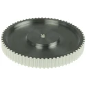 RS PRO Timing Belt Pulley Aluminium 9 mm 5 mm Pitch, 72 Tooth PB PULLEY 5M-09MM 72T