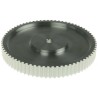 RS PRO Timing Belt Pulley Aluminium 9 mm 5 mm Pitch, 72 Tooth PB PULLEY 5M-09MM 72T
