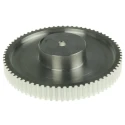 RS PRO Timing Belt Pulley Aluminium 9 mm 5 mm Pitch, 72 Tooth PB PULLEY 5M-09MM 72T