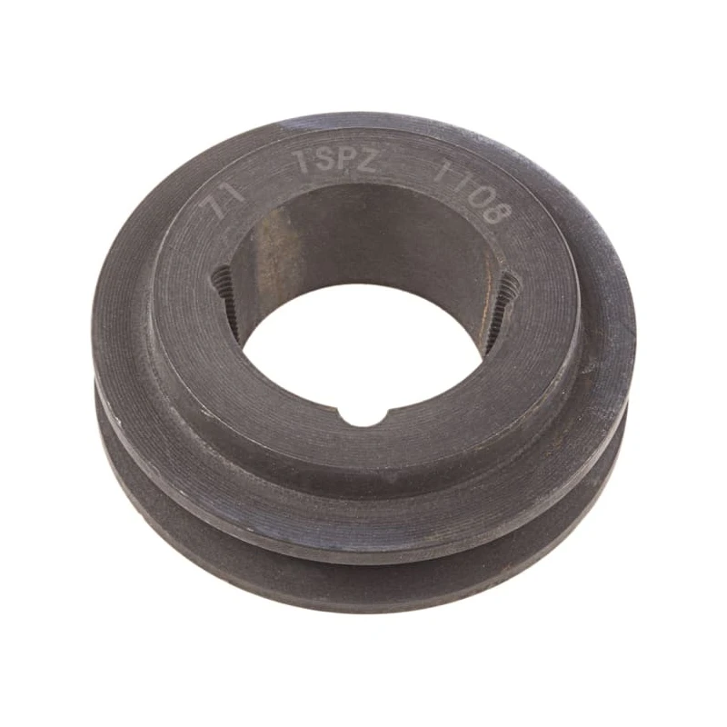 RS PRO Pulley Cast Iron, Steel Bore Diameter 28mm SPZ/Z PULLEY 71X1