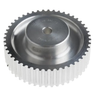 RS PRO Aluminium Timing Belt Pulley 15 mm Belt Width 5 mm Pitch 48 Teeth PB PULLEY 5M-15MM 48T