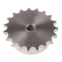 RS PRO 19 Tooth Steel Pilot Bore Sprocket 08 B-1, Bore Diameter 12.7mm, Pitch Diameter 77.06mm, Sprocket Width 35mm 184-741