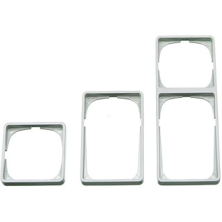 LK White 1 Gang Frame Series 50 77mm x 50mm x 8.5mm 500D6815