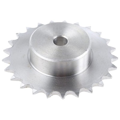 RS PRO 25 Tooth Pilot Bore Sprocket 05 B-1 Steel, Bore Diameter 8mm, Pitch Diameter 76mm, Width 40mm 184-729