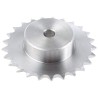 RS PRO 25 Tooth Pilot Bore Sprocket 05 B-1 Steel, Bore Diameter 8mm, Pitch Diameter 76mm, Width 40mm 184-729