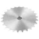 RS PRO 25 Tooth Pilot Bore Sprocket 05 B-1 Steel, Bore Diameter 8mm, Pitch Diameter 76mm, Width 40mm 184-729