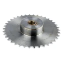 RS PRO 38 Tooth Pilot Bore Sprocket 05 B-1 Steel 8mm Bore Diameter 40mm Width 115.35mm Pitch Diameter 184-864