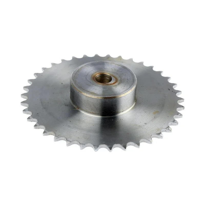 RS PRO 38 Tooth Pilot Bore Sprocket 05 B-1 Steel 8mm Bore Diameter 40mm Width 115.35mm Pitch Diameter 184-864