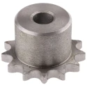 RS PRO 13 Tooth Pilot Bore Sprocket 06 B-1 Steel, Bore Diameter 9.53mm, Pitch Diameter 39.79mm, Sprocket Width 35mm 184-870