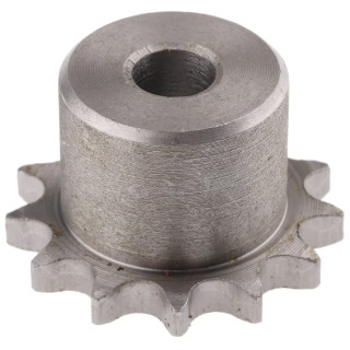 RS PRO 13 Tooth Pilot Bore Sprocket 06 B-1 Steel, Bore Diameter 9.53mm, Pitch Diameter 39.79mm, Sprocket Width 35mm 184-870
