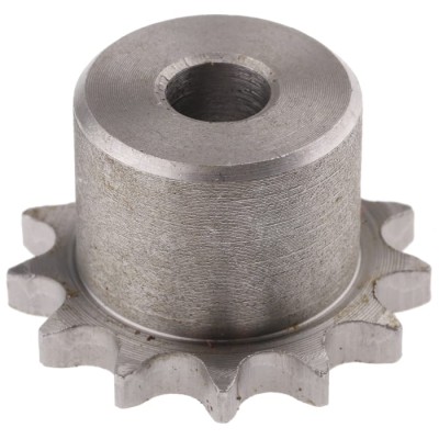 RS PRO 13 Tooth Pilot Bore Sprocket 06 B-1 Steel, Bore Diameter 9.53mm, Pitch Diameter 39.79mm, Sprocket Width 35mm 184-870
