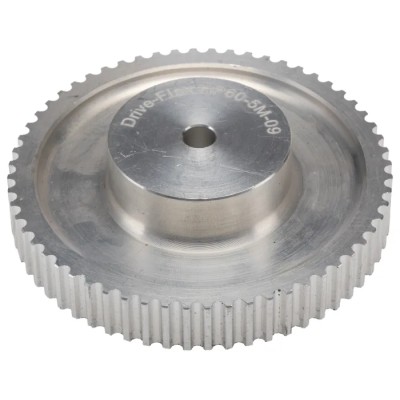 RS PRO Timing Belt Pulley Aluminium 9 mm Belt Width 5 mm Pitch 60 Tooth PB PULLEY 5M-09MM 60T