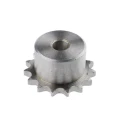 RS PRO 15 Tooth Pilot Bore Sprocket 06 B-1 Steel 9.53mm Bore Diameter 184-886