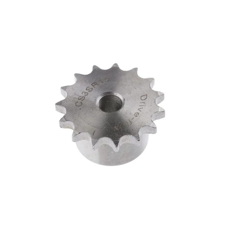 RS PRO 15 Tooth Pilot Bore Sprocket 06 B-1 Steel 9.53mm Bore Diameter 184-886