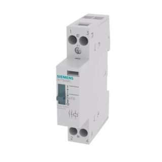 Siemens Contactor 230V AC Coil, 2-Pole, 20 A, 2.6 W Power Rating 5TT5000-8