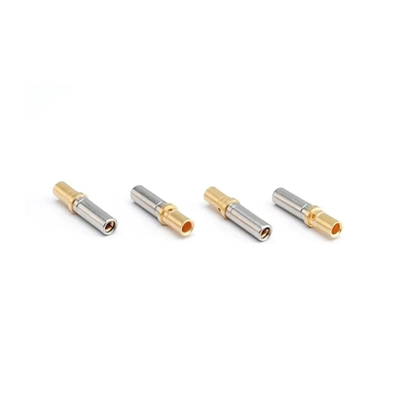 Amphenol Industrial Automotive Connector Terminal Female Solid Crimp, Gold Plating, Copper Alloy, 7.5A, 2mm AT62-201-2031