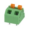 Phoenix Contact Angled Wave Soldering Mount PCB Terminal Block 2 Contacts 5 mm Pitch 2 Row 1862411