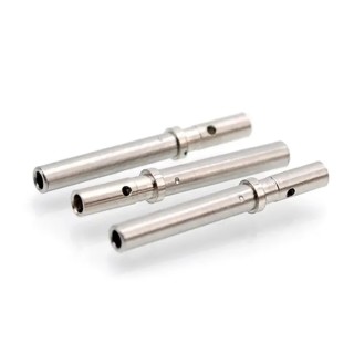 Amphenol Industrial Automotive Connector Terminal Female Solid Crimp 7.5A 16.4mm Diameter 2.6mm AT62-201-20141