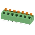 Phoenix Contact Angled Wave Soldering Mount PCB Terminal Block, 7 Contacts, 5 mm Pitch, 2 Rows, Polyamide Housing 1862466