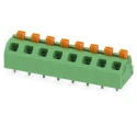 Phoenix Contact Angled Wave Soldering Mount PCB Terminal Block 8 Contacts 5 mm Pitch SPTAF 1/ 8-5.0-EL 1862479