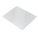 COBA Europe Entrance Mat Polyethylene, White, 600mm Width x 760mm Length x 6.5mm Thickness WC000003