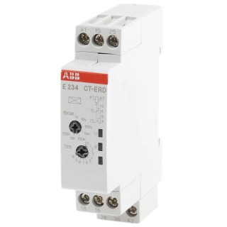 ABB 1SVR Series DIN Rail Timer Relay, 2-Contact, 48 V dc 24V ac 240 V ac, 0.05 s to 100 1SVR500100R0100 - CT-ERD.22,1SVR5001