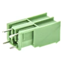 Phoenix Contact Pluggable Terminal Block 2-Contact 7.62 mm Pitch 1 Row 630V 20A Green Housing Polybutylene 1804687