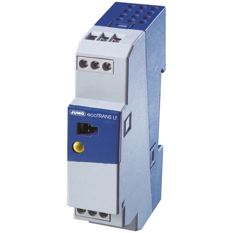 Jumo ecoTRANS Series Signal Conditioner Temperature Input Current/Voltage Output 24V dc Supply 202731/01-015/024,000
