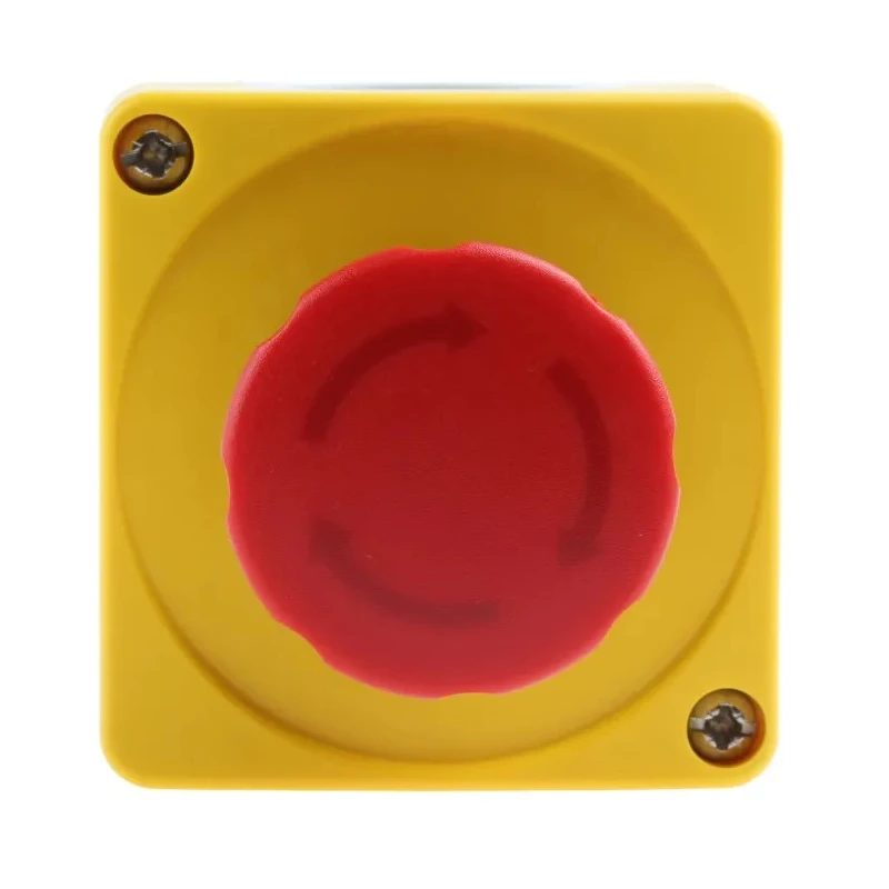 ABB 1SFA Series Twist Release Emergency Stop Push Button Surface Mount 30 mm Cutout 2 NC Contacts IP66 IP67 IP69K CEPY1-1001