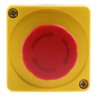 ABB 1SFA Series Twist Release Emergency Stop Push Button Surface Mount 30 mm Cutout 2 NC Contacts IP66 IP67 IP69K CEPY1-1001
