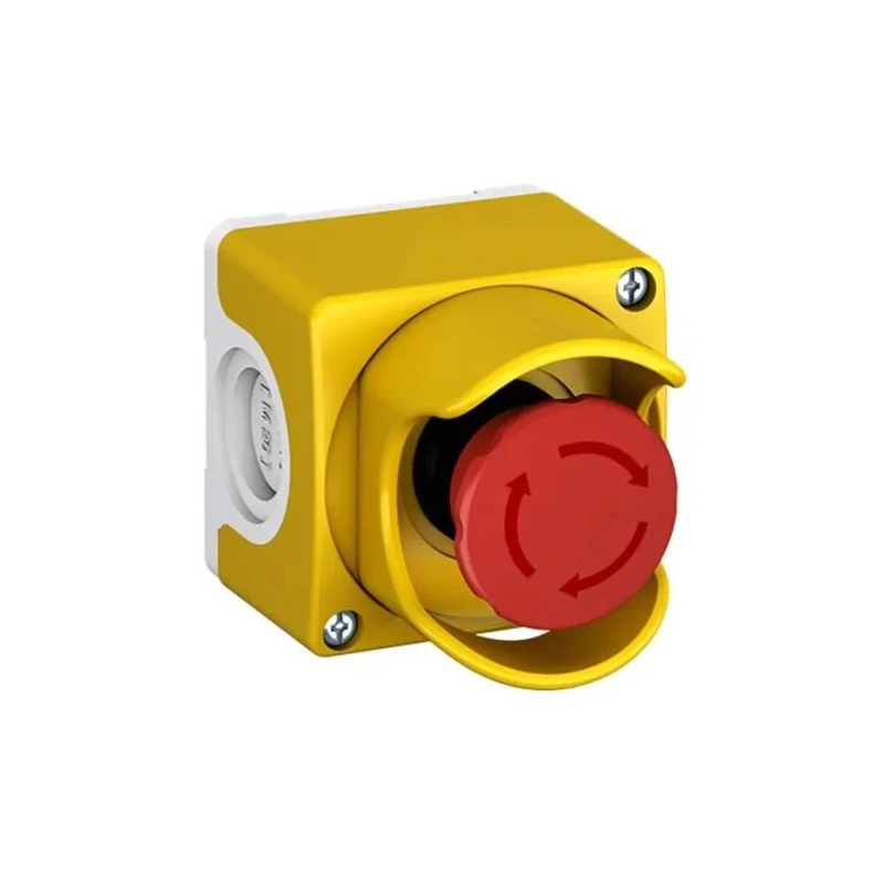 ABB Emergency Stop Push Button Surface Mount 2 NC Contacts IP66 IP69K IP67 CEPY1-2001