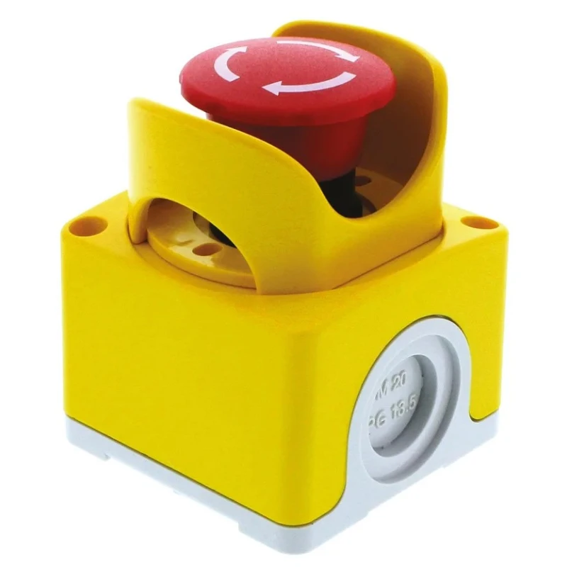 ABB Emergency Stop Push Button Surface Mount 2 NC Contacts IP66 IP69K IP67 CEPY1-2001