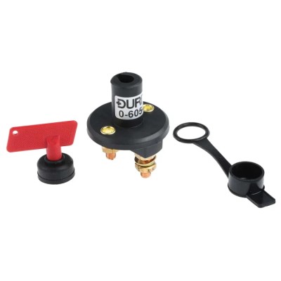 RS PRO 2-Pole Panel Mount Battery Isolator Switch IP43 100A 24V Rotary Switch 325-4840
