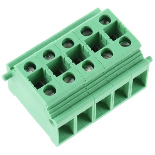 Phoenix Contact KDS10 Series Straight PCB Terminal Block, 1 Contact, 10 mm Pitch, 320 V, 76 A Current, 1 Row KDS10