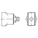 Weller Hot Air Nozzle 15 x 10 mm for Use with HAP 1 & HAP 200 Hot Air Iron T0058727780N