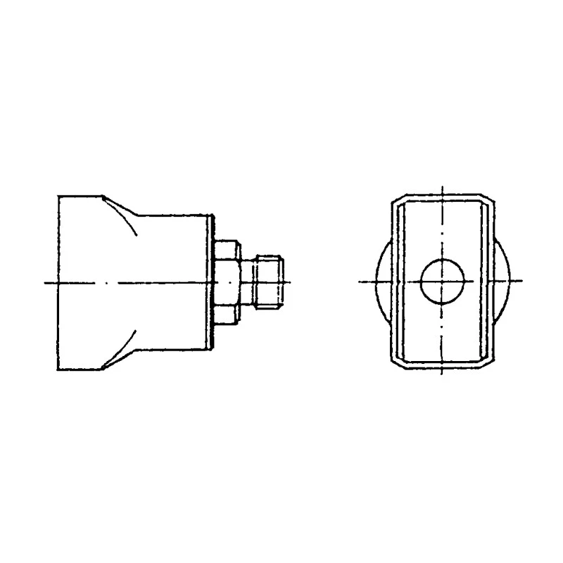 Weller Hot Air Nozzle 15 x 10 mm for Use with HAP 1 & HAP 200 Hot Air Iron T0058727780N