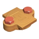 WJ Furse Copper Earth Clamp Max Conductor Size 8 mm 7TCA083610R0002 CN105-H