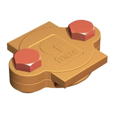 WJ Furse Copper Earth Clamp Max Conductor Size 8 mm 7TCA083610R0002 CN105-H